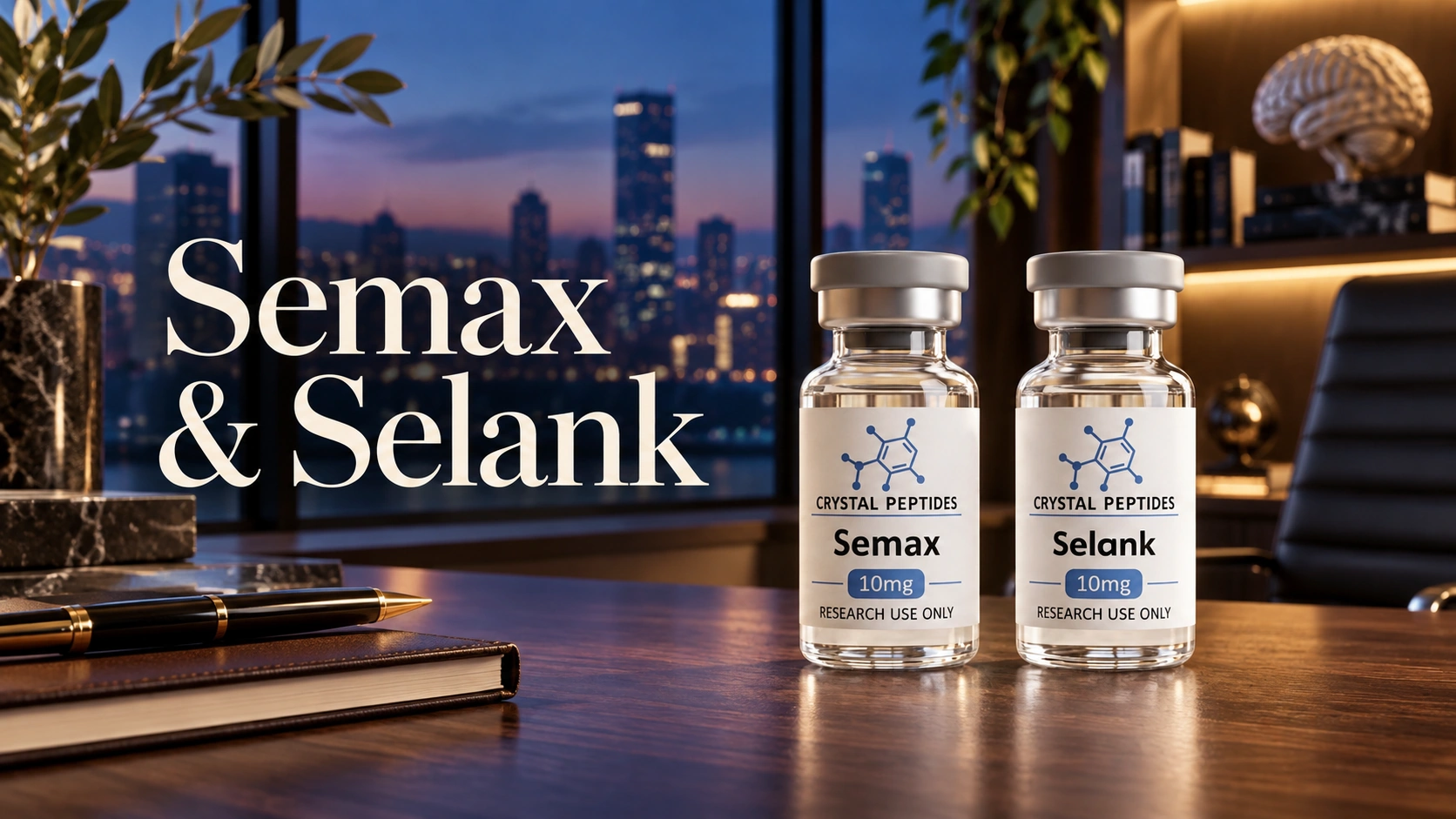 Semax & Selank: Cognitive Peptide Research